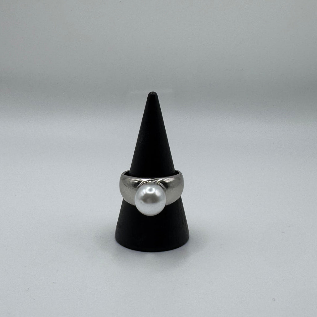 Anello Perla Argento
