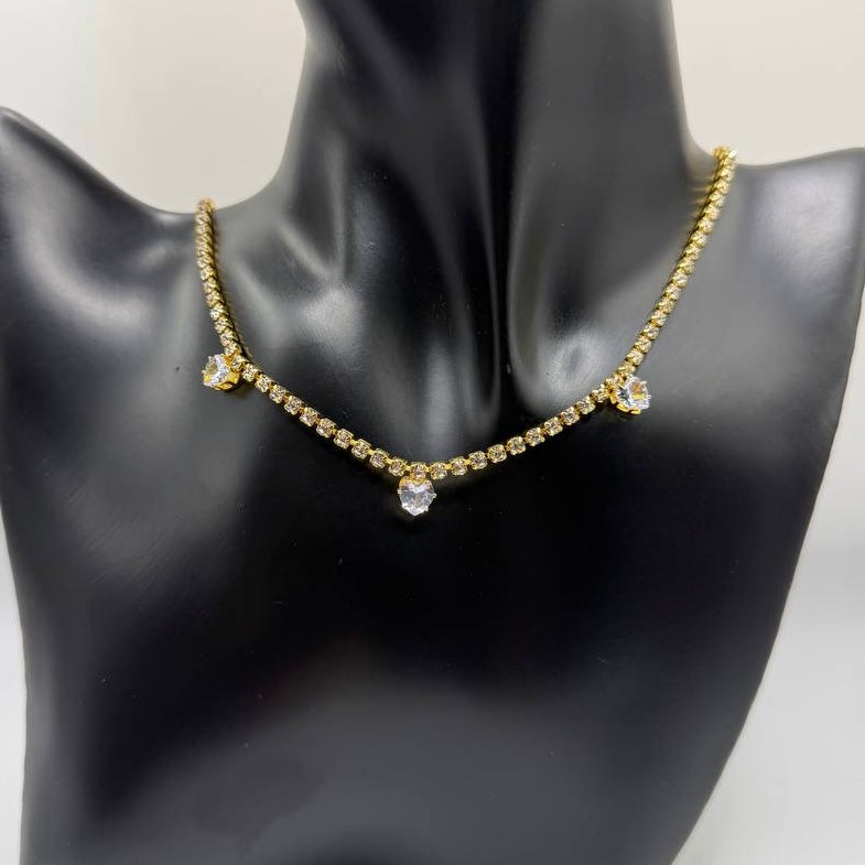 Collana Beatrice Oro Bianca