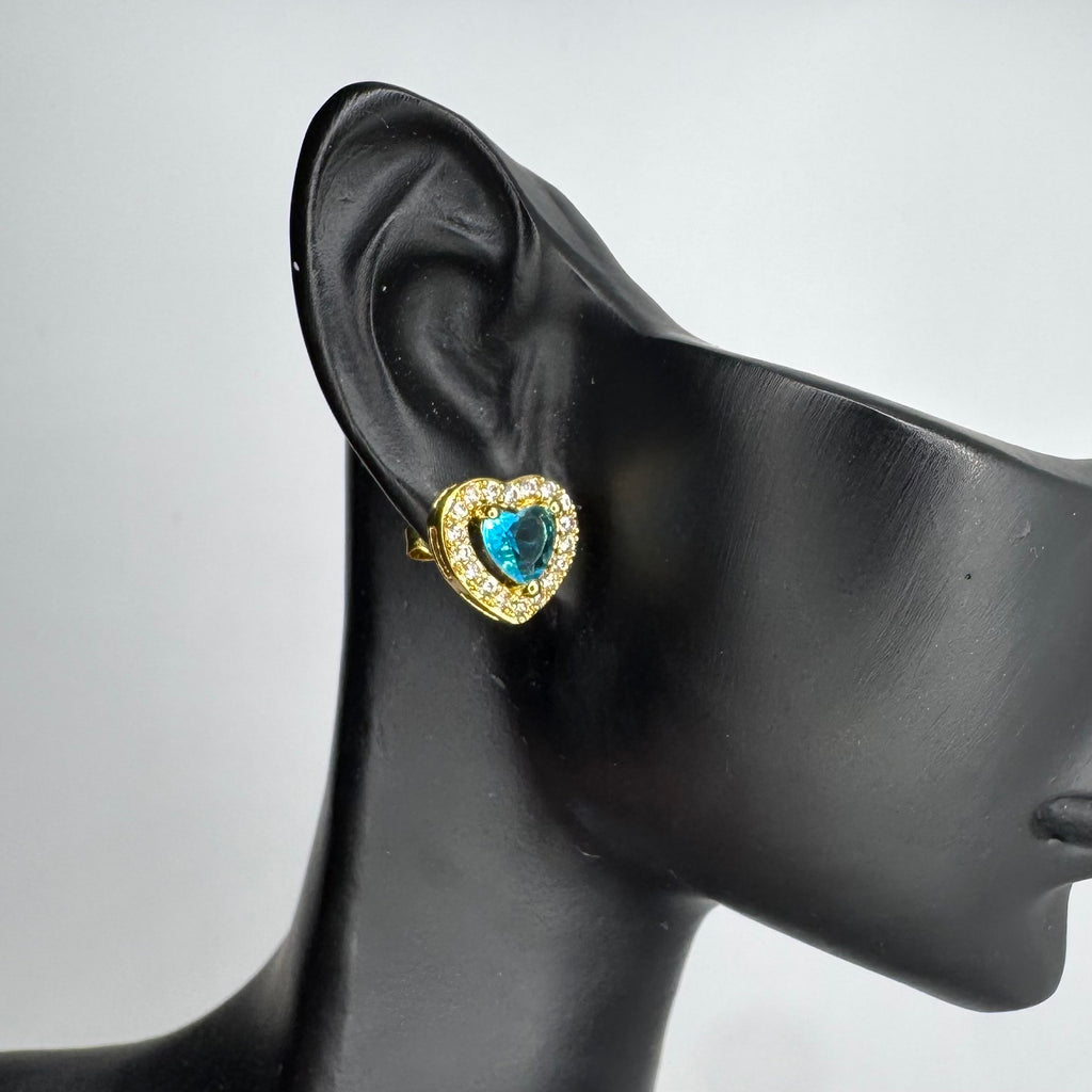 Orecchini Camy Oro Azzurra