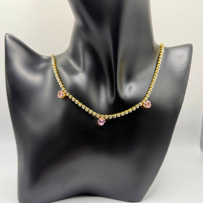 Collana Beatrice Oro Rosa