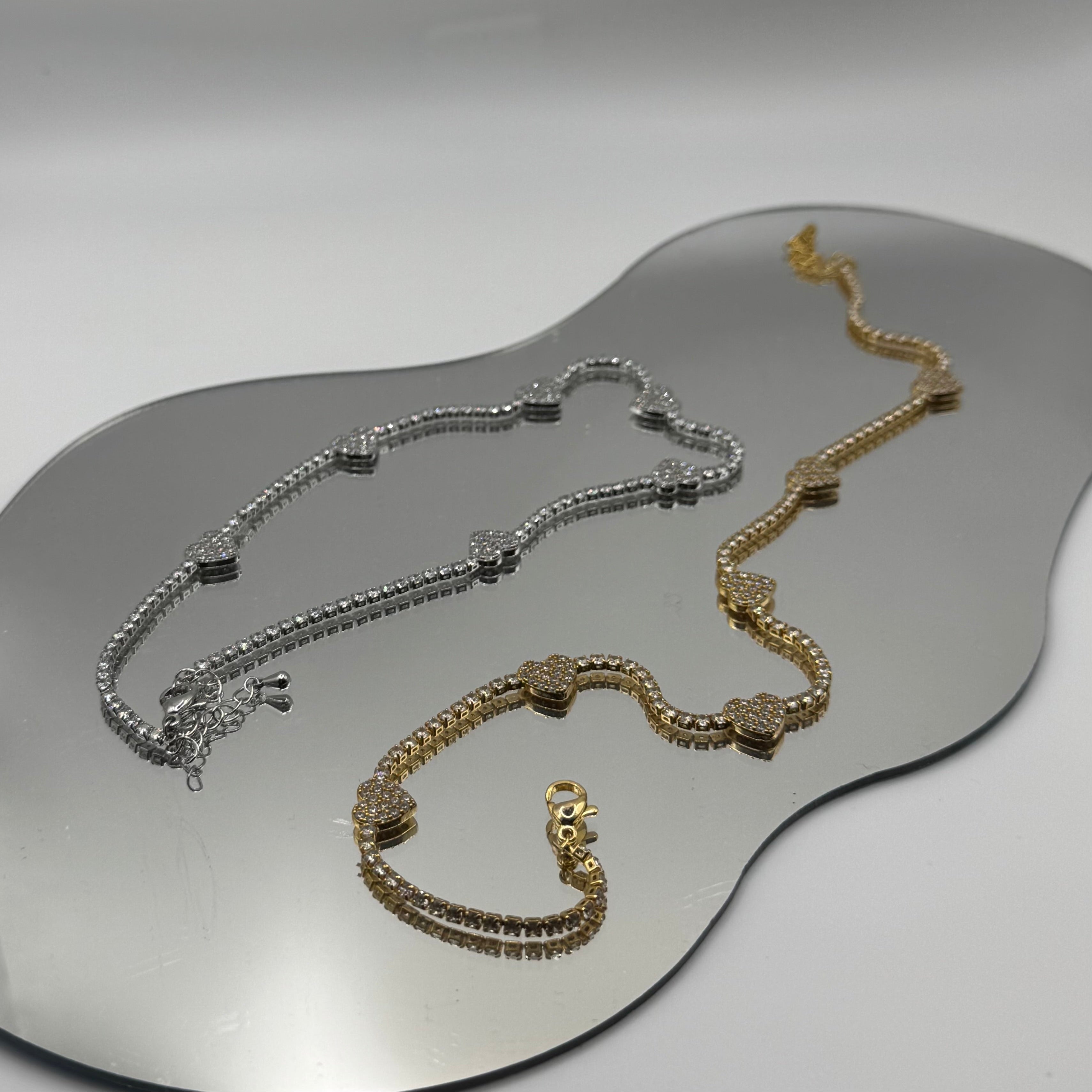 Choker Cuore Argento