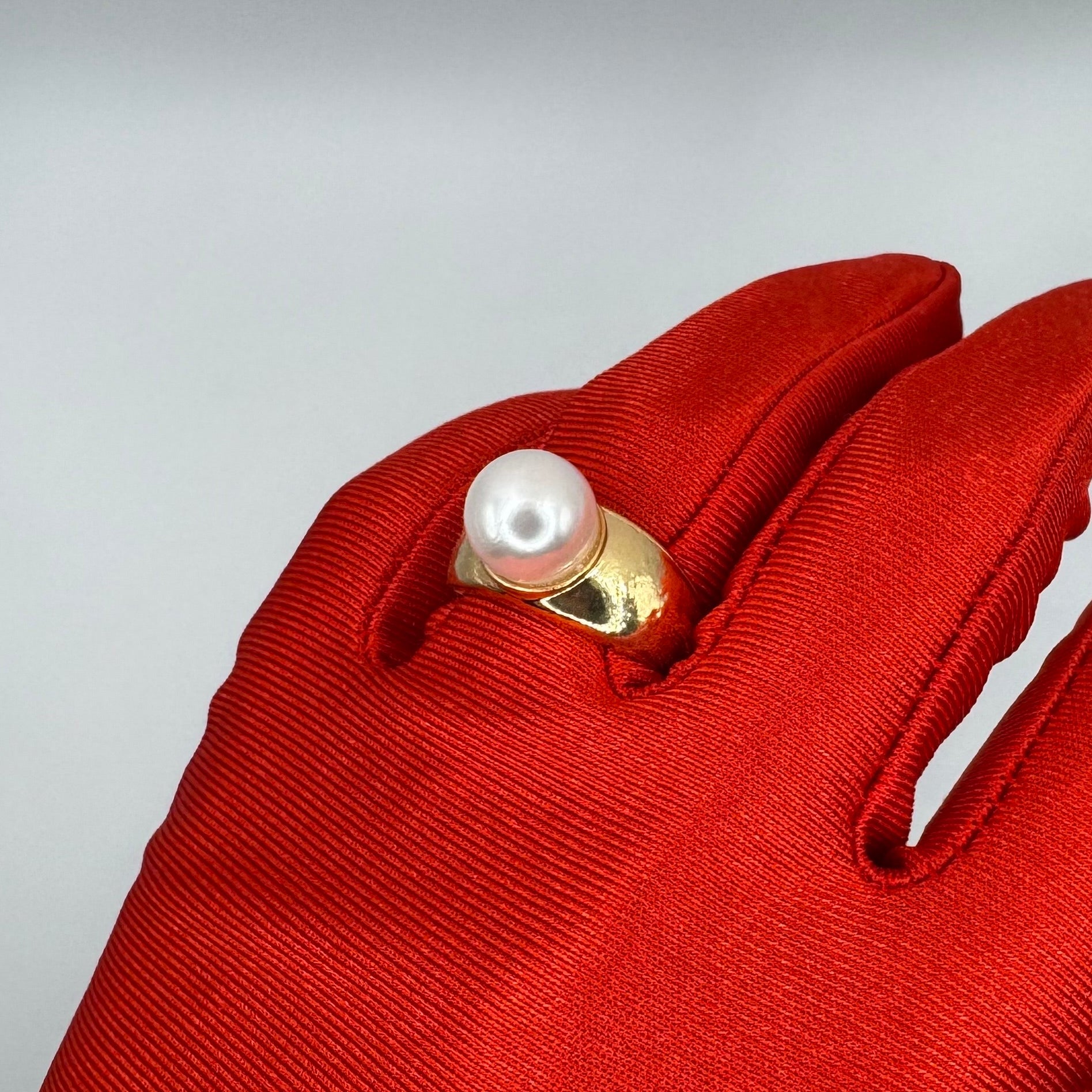 Anello Perla Oro
