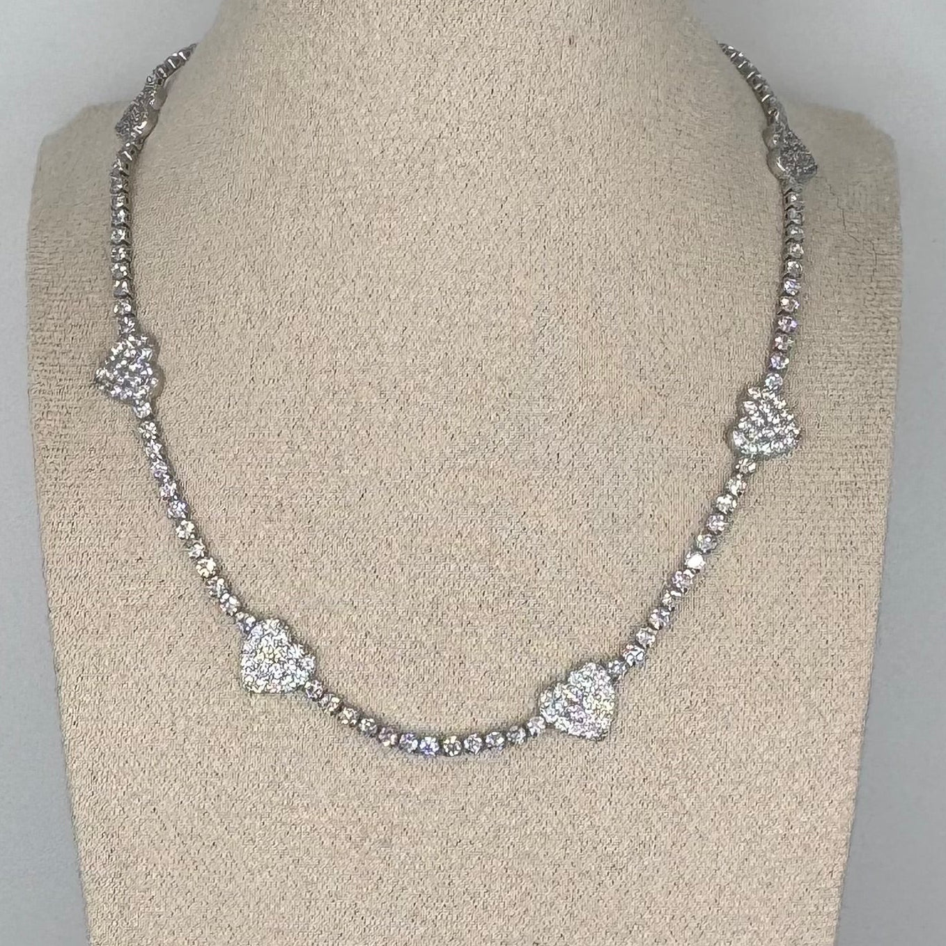 Choker Cuore Argento