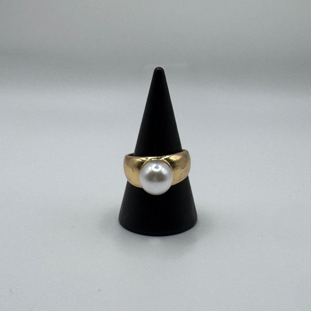 Anello Perla Oro