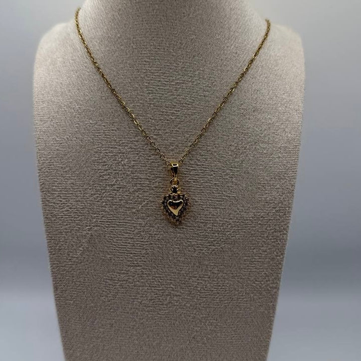 Collana Sacro Cuore Oro