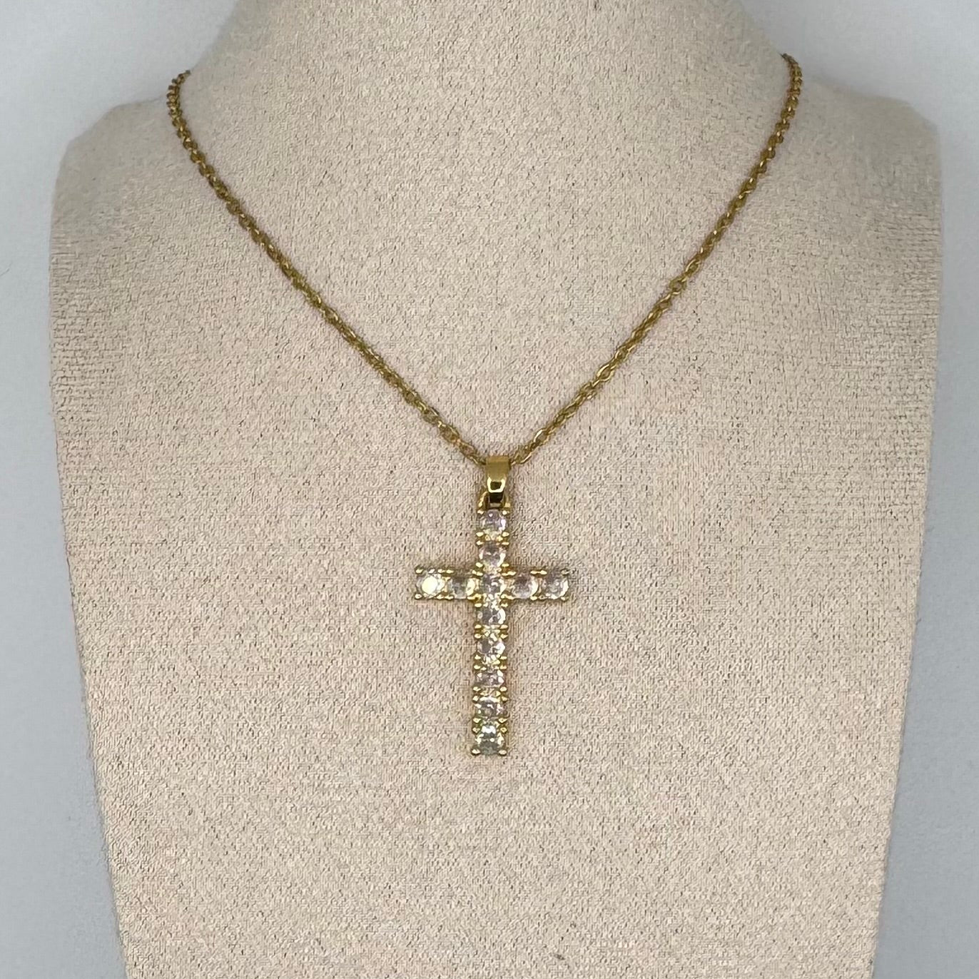 Collana Croce Oro